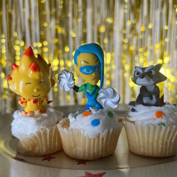 Pixar THE INCREDIBLE Toys Minifigures, Jack jack Fire, Mr. incredible - Picture 8 of 8